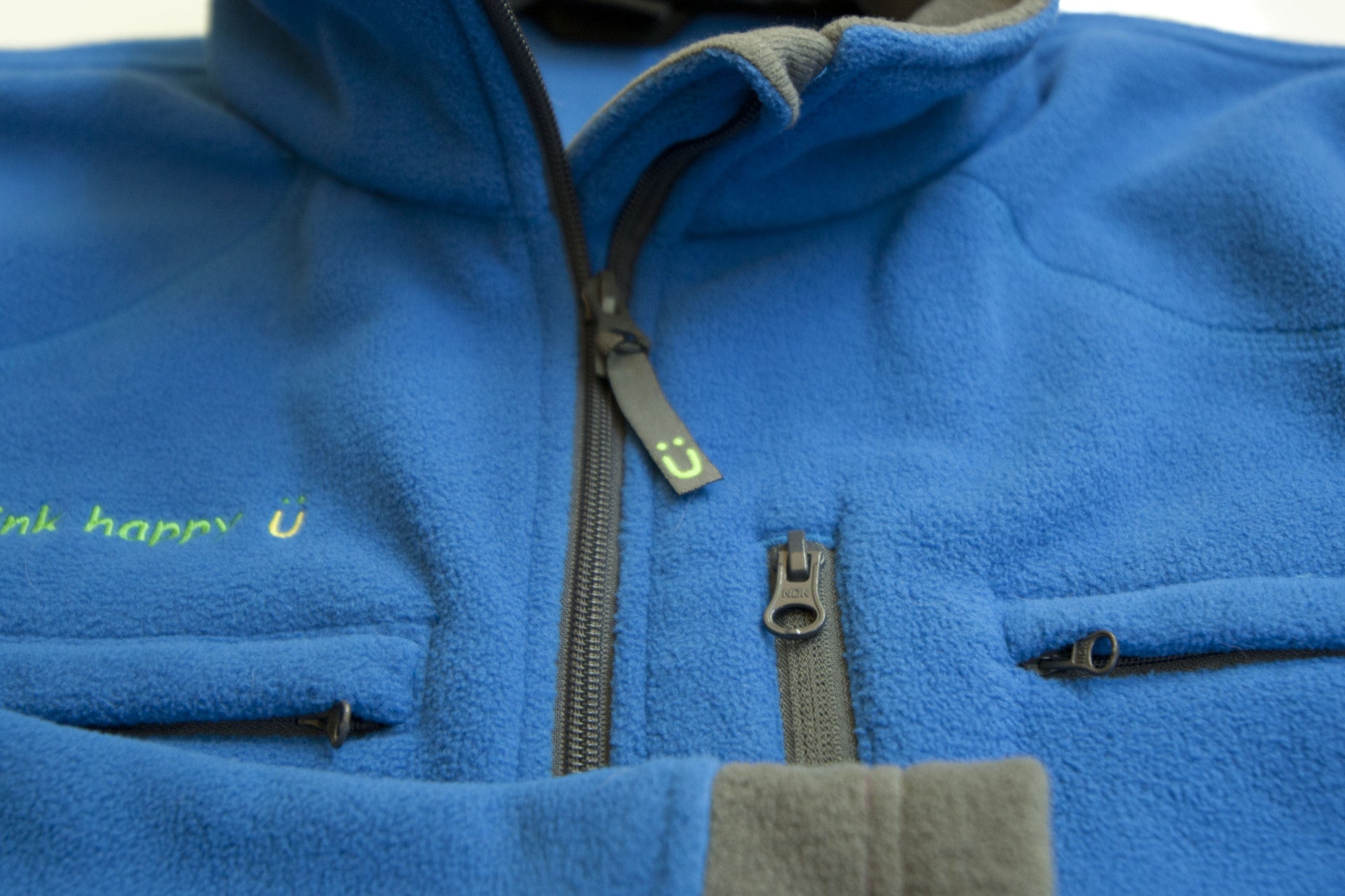 Men's Polar Fleece Jacket - Blue